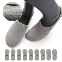 이지레그 남성용 보온용 면 안감 기모 덧신 양말 10켤레