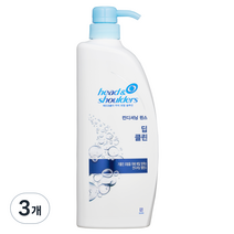 헤드앤숄더 딥 클린 컨디셔닝 린스, 850ml, 3개