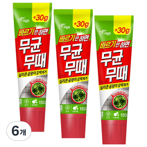 무균무때 바르는 곰팡이세정제, 150g, 6개