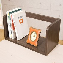 포메리트 파스텔 라운드 책꽂이 월넛 400 x 195 x 215mm