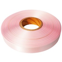 금비코리아 리본/고밀도주자 Single Faced Satin/25mm, C49 연분홍, 45m