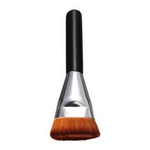 리빙조이 JOYBEAUTY 파운데이션 브러쉬 L208, 실버, 1개