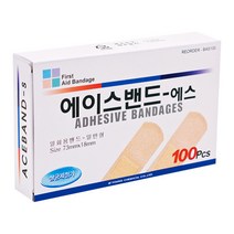 영케미칼 에이스밴드 에스 일반형 덕용 반창고, 100개입, 1개