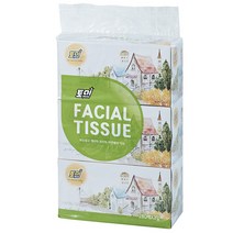 동방제지 토미 미용티슈 280매, 3개입, 2팩