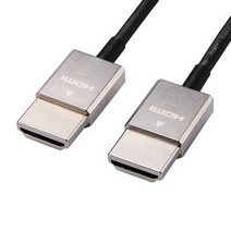 엘레컴 4K지원 3중쉴드 HDMI 케이블 1.0m DH-HD14SSD10BK, 1개