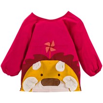 케이코퍼레이션 어린이 앞치마&가운 M 동물나라, 사자2, 1개