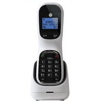 모토로라 2.4GHz 디지털 무선 전화기 화이트 TD1001A