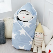 따숨 퓨어스타 유아 무형광 순면 여름 겉싸개