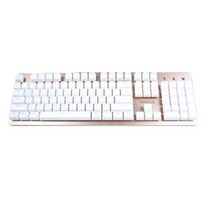 엠피보스 LED 게이밍 기계식 키보드 MS-K1000, 화이트, 일반형