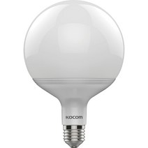코콤 LED 볼램프 8W 120x170mm, 전구색, 1개