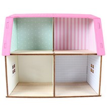 영공방 인형의집 A타입 미니어처 DIY, 혼합 색상
