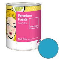 노루페인트 팬톤멀티 에그쉘광 그레이 블루 계열 페인트 1L, 호리즌 블루(16-4427), 1개