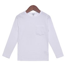 유라비 아동용 리야 포켓 긴팔 티셔츠 UR73TS575