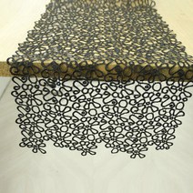 해피툴 버블 플라워 레이스 러너 매트, M(180 x 26 cm)