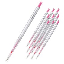 유니 스타일핏트 단색펜 UMN-139 0.38mm, 로즈핑크, 10개입