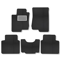 미소 이중 벌집 카매트 돌기형 현대 + 메탈 레이싱 발판패드, 그랜저TG 2006.4~2010