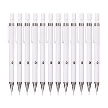 제브라 드라픽스 샤프펜슬 화이트, 0.5mm, 12개입