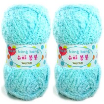 행복뜨기 슈퍼봉봉 뜨개실 2p, 2304 민트, 2개