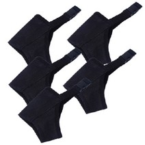 아리코 고양이와 강아지 마우스피스 입마개 1호, 블랙, 5개입