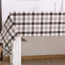 이코디 라인 디자인 테이블 보, 리틀아크로매틱체크, 110 x 170 cm