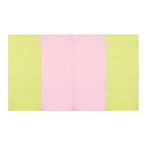 퍼니존 퍼니테라피 유아폴더매트 피스타치오비비드 시리즈6, 피스타치오 + 베이비핑크