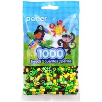 펄러 1000 비즈 80-15166, 가든 스트라이프 믹스, 1개