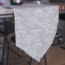 Noland 사우러스 테이블 러너, 그레이, 160 x 30 cm