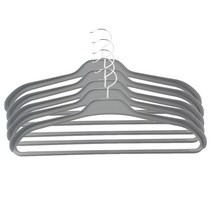 선우랜드 논슬립 러버코팅 정장걸이, 혼합 색상, 5개입