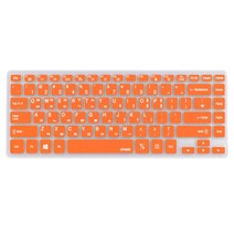 파인피아 삼성 노트북 NT900X4D/NT700Z4A 전용 문자인쇄키스킨 SS06, ORANGE, 1개