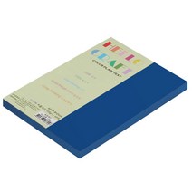 뉴씨플레인 종이문화 친환경 양면색상지 No19 파랑색 100p, 1개
