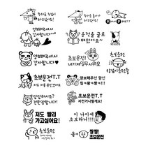 본투로드 초보운전스티커 양보해주셔서 감사합니다, 연두