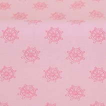 마이클밀러 마린 사라 제인 아웃 투 씨 핸들 코튼 패브릭 원단, 핑크