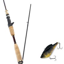 원다 베스타 루어 낚싯대 602MLBC + 다미끼 납자루 60 하드 베이트 루어 28g 230H BLACK GOLD, 1세트