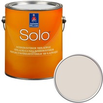 셔윈윌리암스 솔로 저광 페인트 1L, SW7570 Egret White