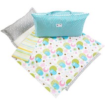 코니아일랜드 에코프리미엄 여름용 어린이집 낮잠이불세트 구름솜, 썸머아울