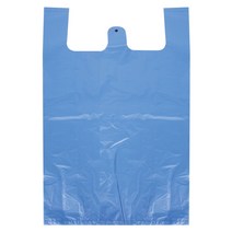 크린아이 손잡이봉투 4호 청색, 100매