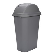 더라이프 스윙 휴지통 40L, 그레이, 1개