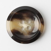 동화상가몰 버팔로 호피 단추 30mm, 브라운, 10개입