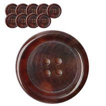 동화상가몰 소뿔단추6 20mm, 초코브라운, 10개입