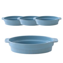 로얄애덜리 라이닝 그라탕기, 블루, 4개입