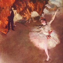 패브릭아트 컷트지 원단 명화그림 no.4 4p, 11공연