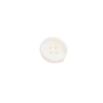HR빅버튼 샌더슨 단추 23mm, 화이트, 4개입