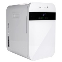 벨류텍 차량용 냉온장고 20리터 VR-020L-B 화장품 냉장고, 벨류텍 차량용냉온장고 20L - 화이트