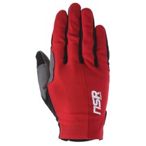 엔에스알 레전드 자전거 글러브 XL, Red, 1개