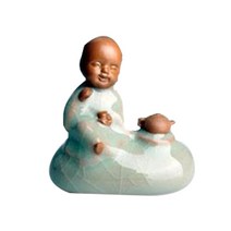 와드몰 여요 동자승 인형 qyt038-2, 품차, 1개