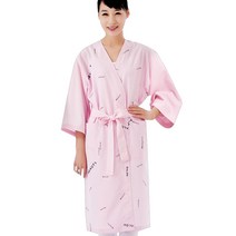 라인 뷰티 손님 가운, 핑크(LN1019), 1개