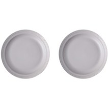 보울보울 볼볼빈티지 디너플레이트 22cm 애쉬그레이, 2개입, 단품