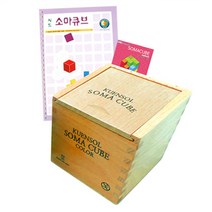 가베가족 칼라소마큐브 1단계 세트, 빨, 주, 노, 초, 파, 보, 갈색