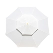 아웃팅 특대형 이층 꺽임 파라솔, 화이트, 1개
