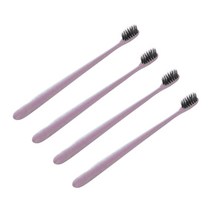 DM 알럽홈 케이스 칫솔 핑크 4P, 1개입, 4개